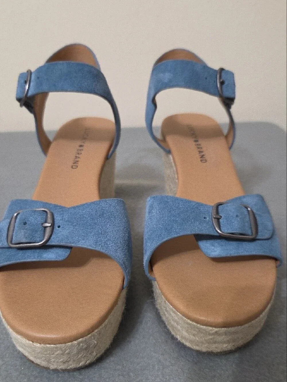 Lucky Brand Light Blue Leather 3